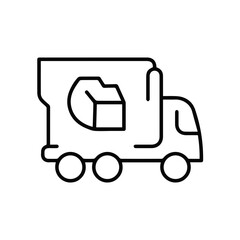 Truck icon symbol vector illustration
