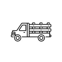 Truck icon symbol vector illustration

