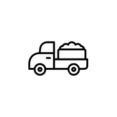 Truck icon symbol vector illustration
