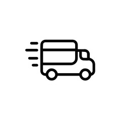 Truck icon symbol vector illustration
