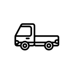 Truck icon symbol vector illustration
