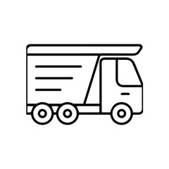 Truck icon symbol vector illustration
