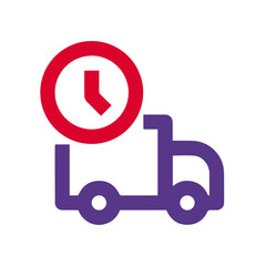 Truck icon symbol vector illustration
