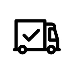 Truck icon symbol vector illustration
