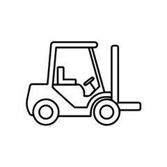 Naklejka premium Truck icon symbol vector illustration 