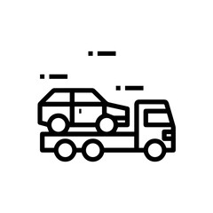 Truck icon symbol vector illustration
