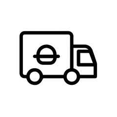 Truck icon symbol vector illustration
