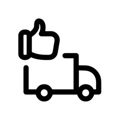 Truck icon symbol vector illustration
