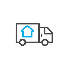 Truck icon symbol vector illustration
