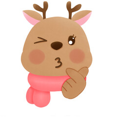 Cute reindeer 