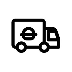 Truck icon symbol vector illustration
