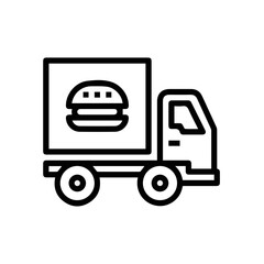 Truck icon symbol vector illustration
