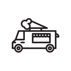 Truck icon symbol vector illustration
