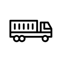 Truck icon symbol vector illustration
