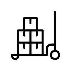 Truck icon symbol vector illustration
