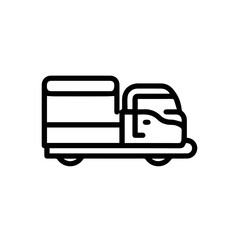 Truck icon symbol vector illustration
