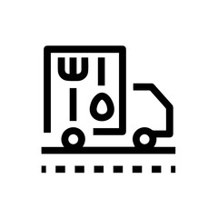 Truck icon symbol vector illustration
