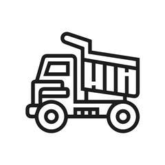 Truck icon symbol vector illustration
