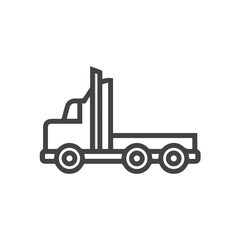 Truck icon symbol vector illustration
