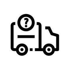 Truck icon symbol vector illustration
