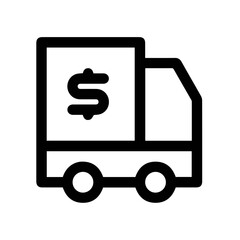 Truck icon symbol vector illustration
