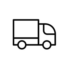 Truck icon symbol vector illustration
