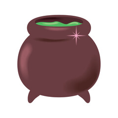 witch cauldron potion icon