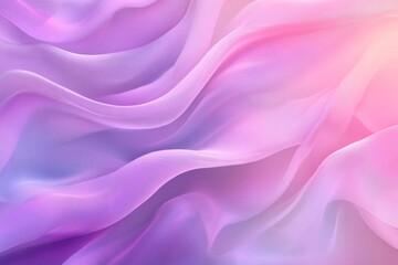 Obraz premium Abstract Wavy Pink and Purple Fabric