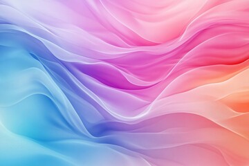 Obraz premium Abstract Colorful Wavy Fabric Background