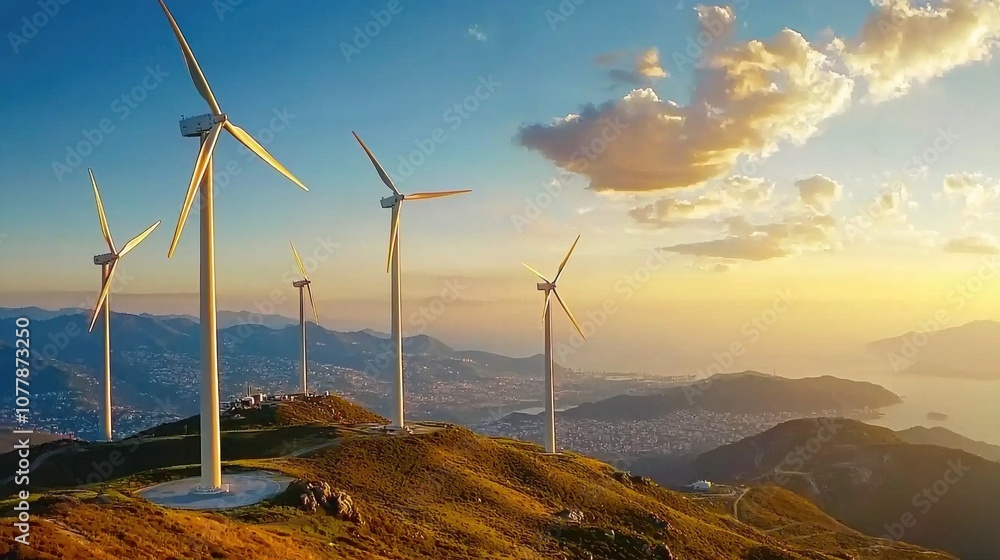 Aufkleber Exploring the role of green technology in advancing renewable energy solutions for open spaces on standardization practices