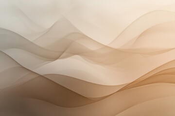 Obraz premium Abstract Background with Brown and White Wavy Lines