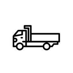 Truck icon symbol vector illustration
