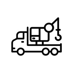 Truck icon symbol vector illustration
