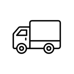 Truck icon symbol vector illustration
