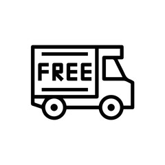 Truck icon symbol vector illustration
