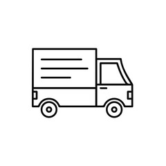Truck icon symbol vector illustration
