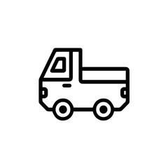 Truck icon symbol vector illustration
