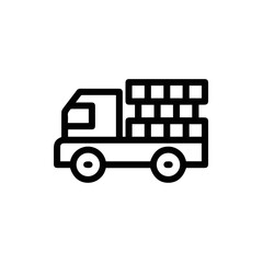 Truck icon symbol vector illustration
