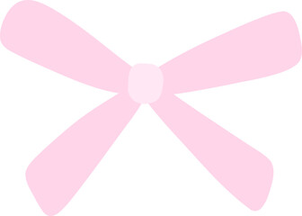 Coquette pink bow ribbon