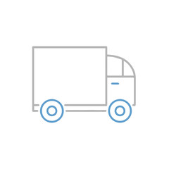 Truck icon symbol vector illustration
