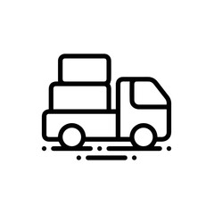 Truck icon symbol vector illustration
