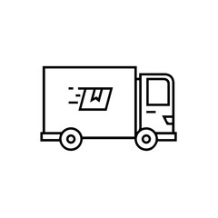 Truck icon symbol vector illustration
