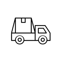 Truck icon symbol vector illustration
