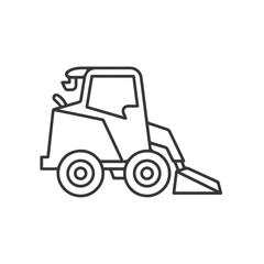 Fototapeta premium Truck icon symbol vector illustration 