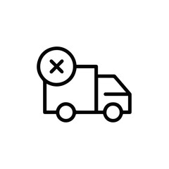 Truck icon symbol vector illustration

