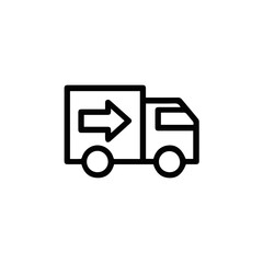 Truck icon symbol vector illustration
