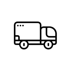 Truck icon symbol vector illustration
