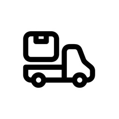 Truck icon symbol vector illustration

