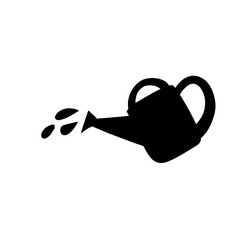 watering can silhouette