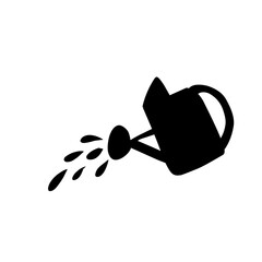watering can silhouette